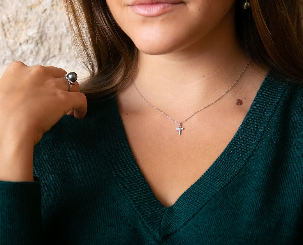 The Light Necklace - White Gold