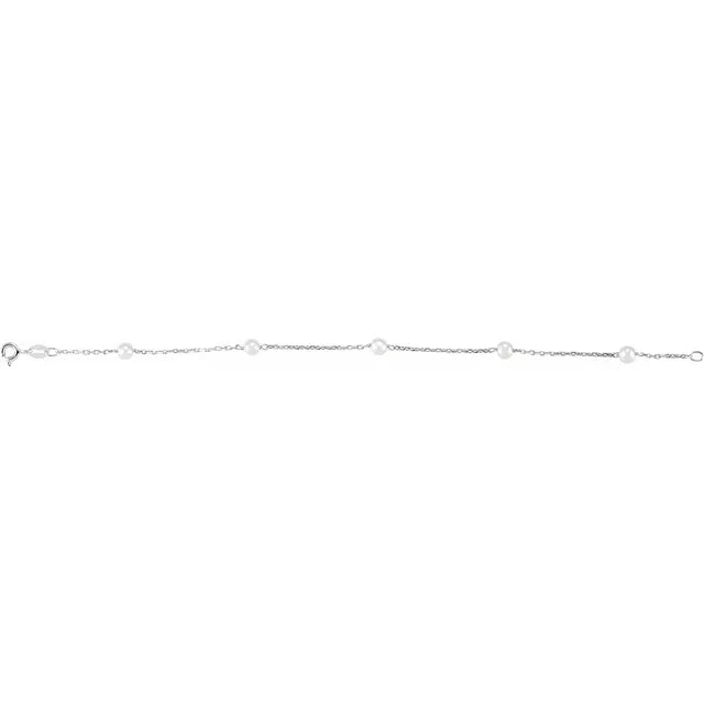 Treasured Station Pearl Bracelet