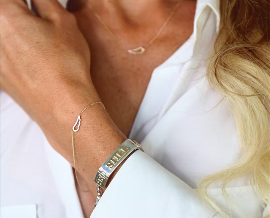 Wings of Refuge Bracelet - Gold
