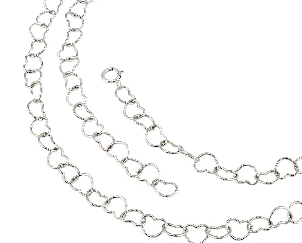 Eternal Love Chain - Silver