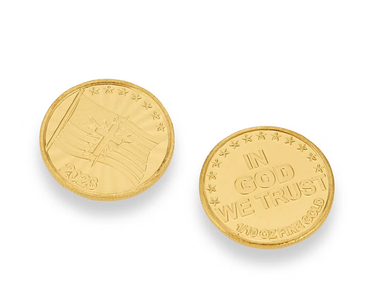 Pure Gold Coin Pieces