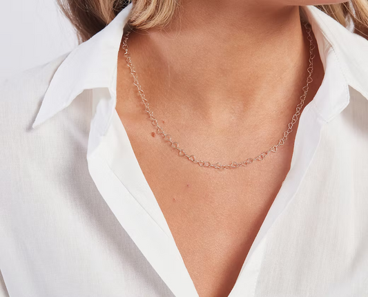 Eternal Love Chain - Silver