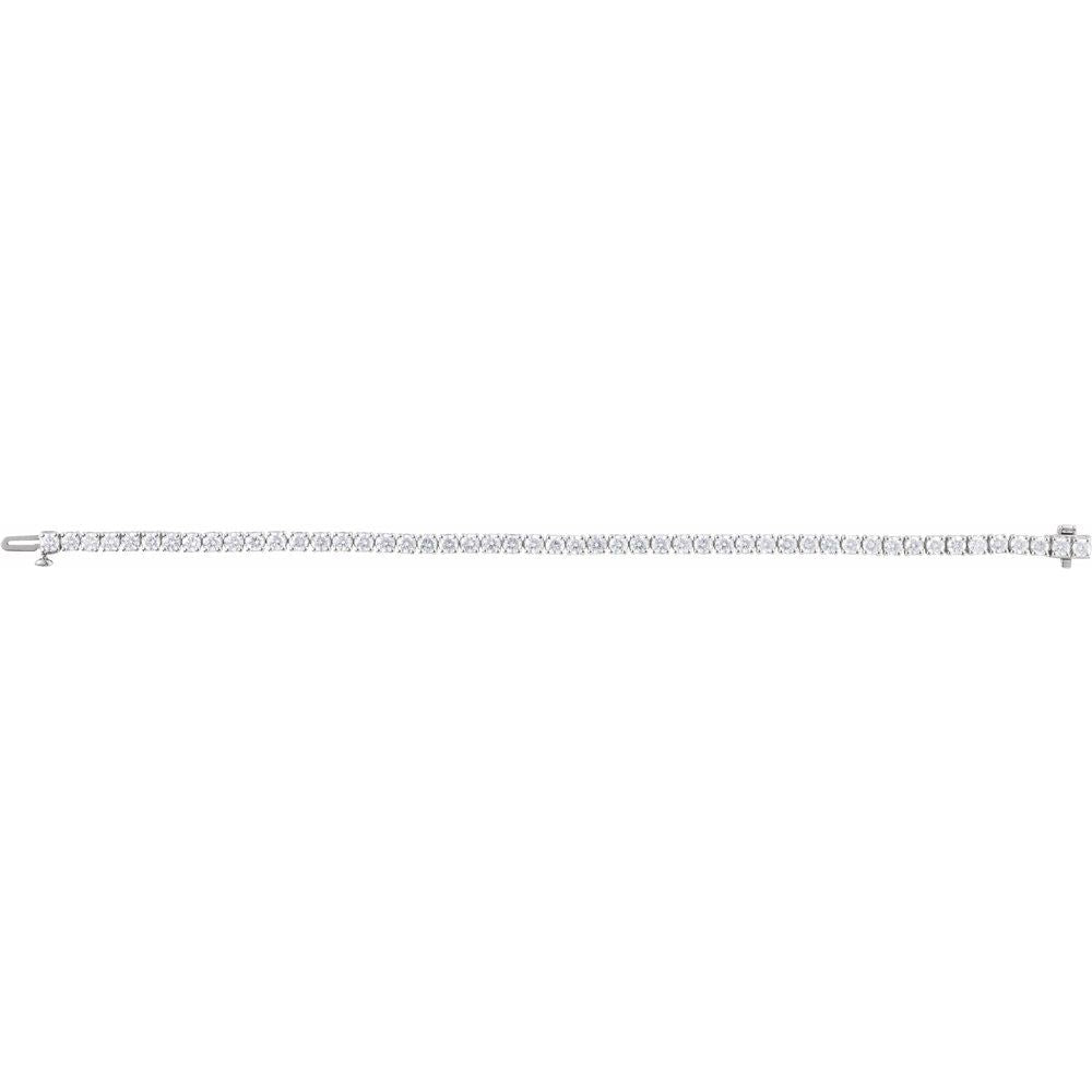 Classic Diamond Tennis Bracelet - 6 Carat