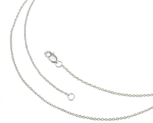 Standard Chain - White Gold