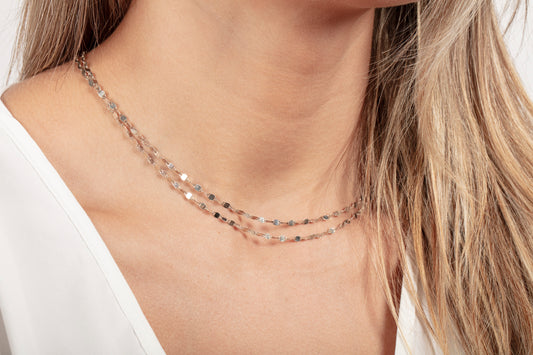 Shimmer Chain - Silver