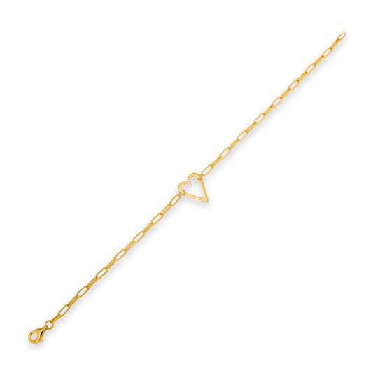 Heart of Gold Bracelet - Gold