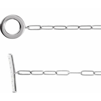 Bound in Love Toggle Bracelet - WG