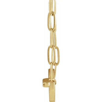 Bound in Love Toggle Necklace - White Gold