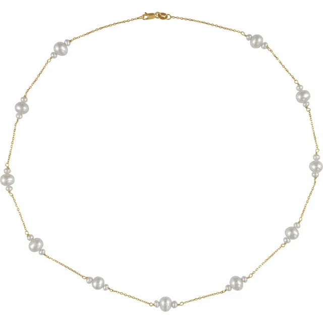 The Threefold Pearl Necklace