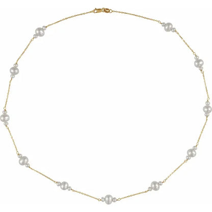 The Threefold Pearl Necklace