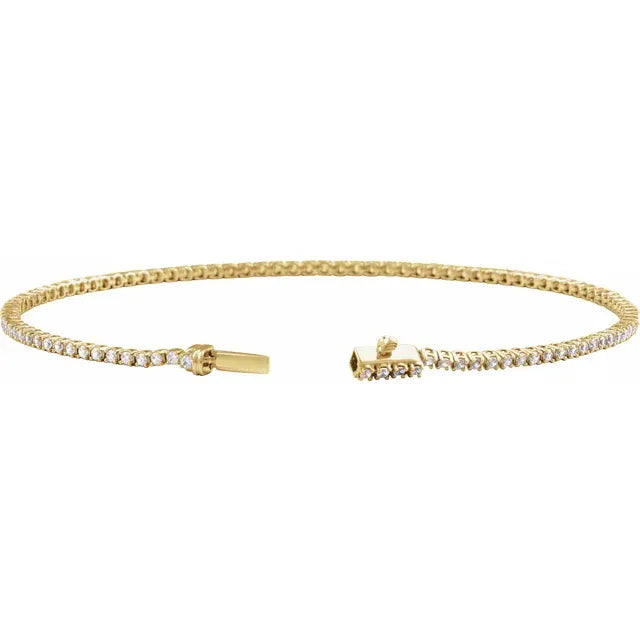 Classic Diamond Tennis Bracelet - 1 Carat