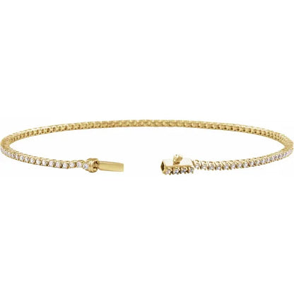 Classic Diamond Tennis Bracelet - 1 Carat