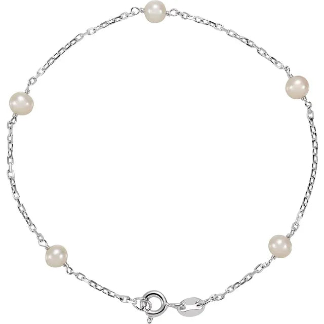 Treasured Station Pearl Bracelet