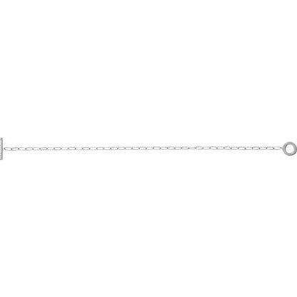 Bound in Love Toggle Bracelet - WG