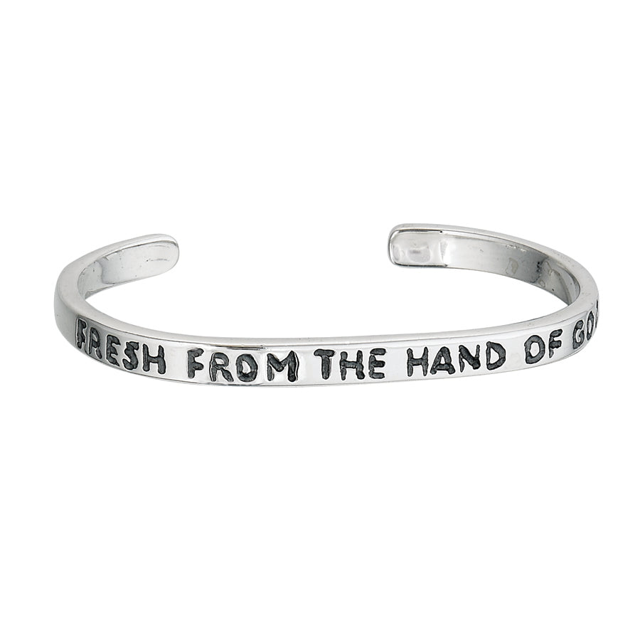 Fresh From The Hand of God Baby Cuff