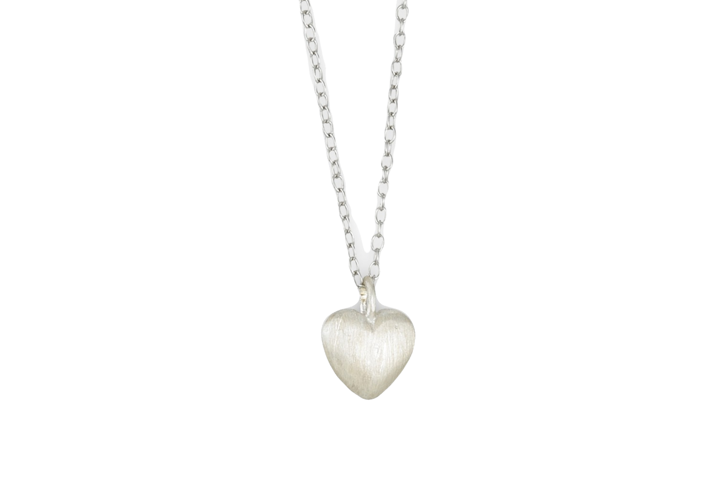 Flourish Heart Necklace - Silver