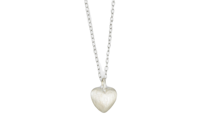 Flourish Heart Necklace - Silver