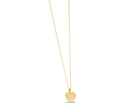 Flourish Heart Necklace - Gold