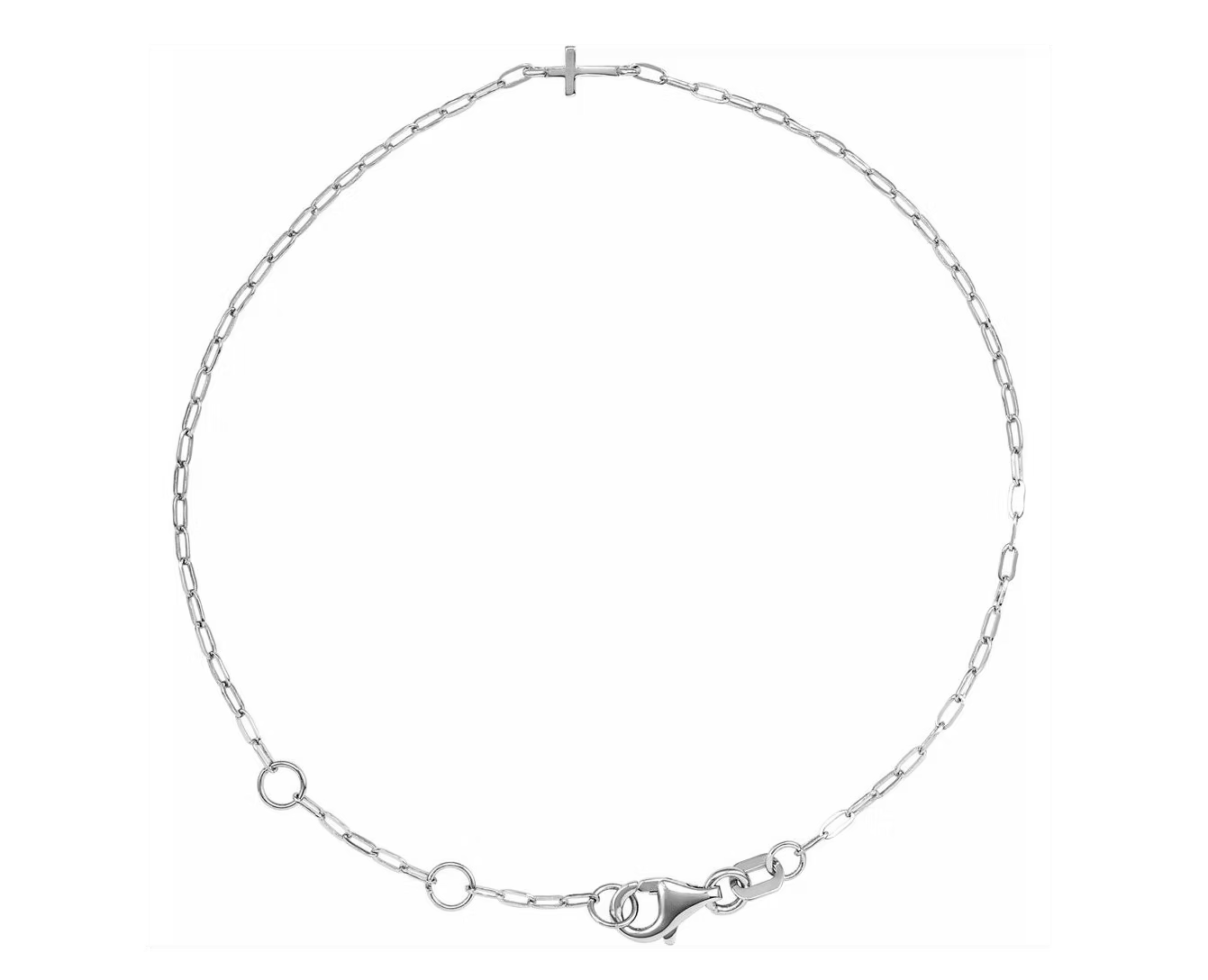 Worthy Cross Bracelet - Silver