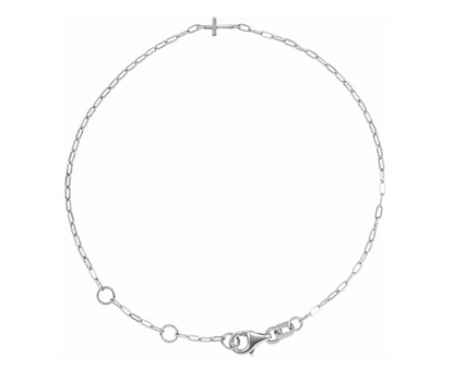 Worthy Cross Bracelet - Silver