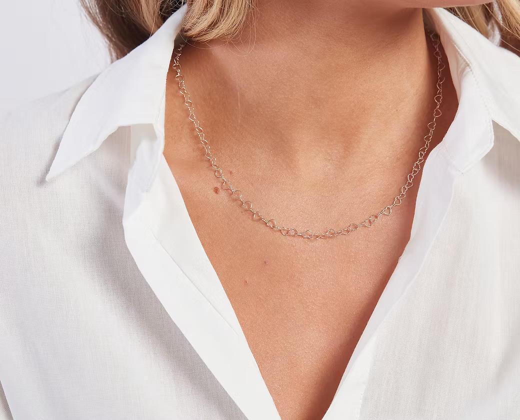 Eternal Love Chain - Silver