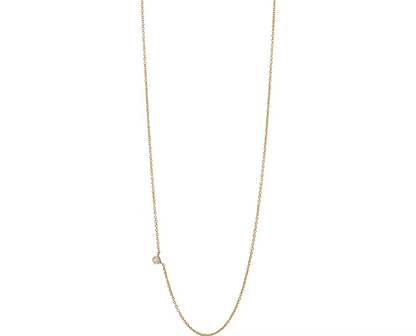 Floating Solitaire Necklace