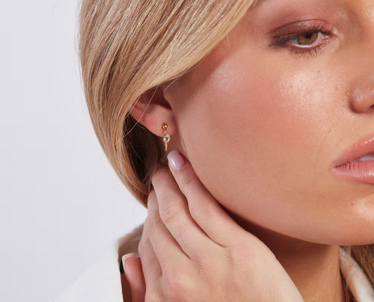 Signature Braided Hoops - Gold