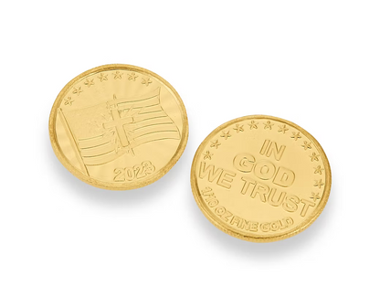 Pure Gold Coin Pieces