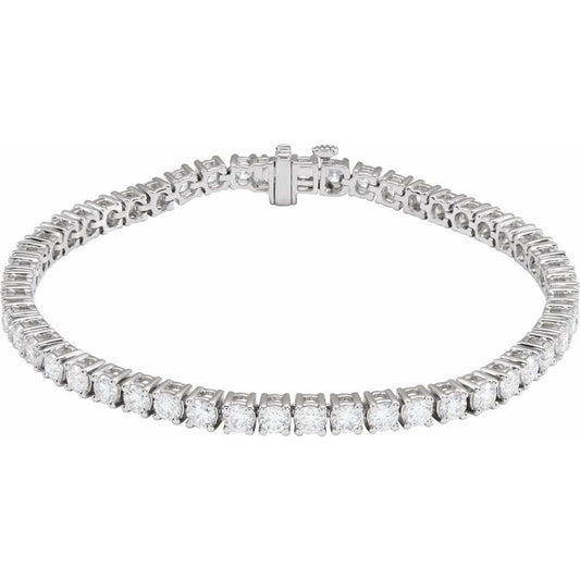 Classic Diamond Tennis Bracelet - 6 Carat