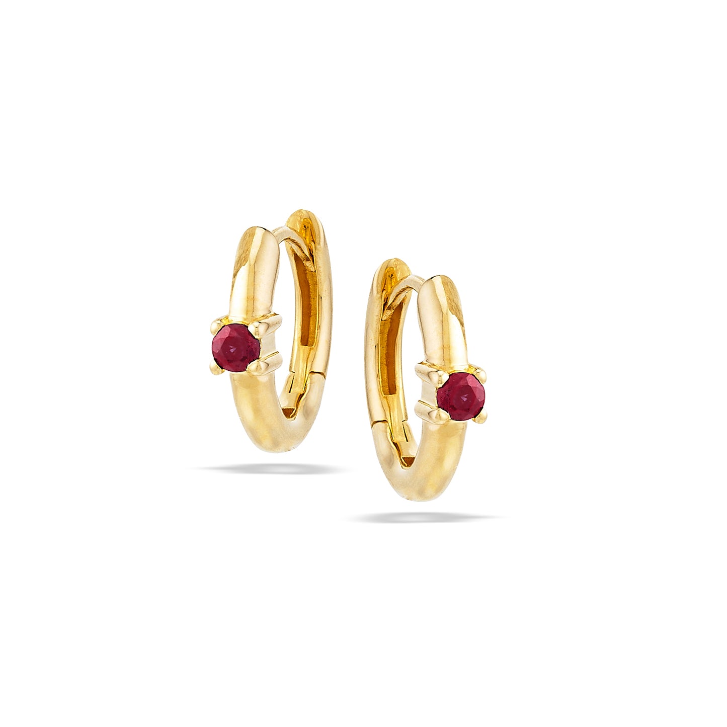 Garnet Huggies - Gold