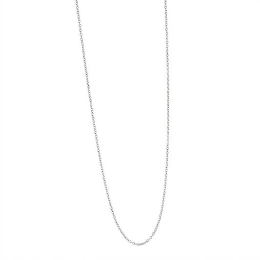 Standard Chain - White Gold