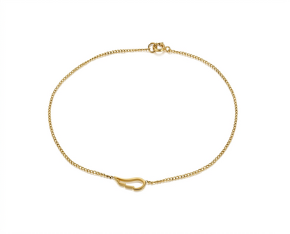 Wings of Refuge Bracelet - Gold