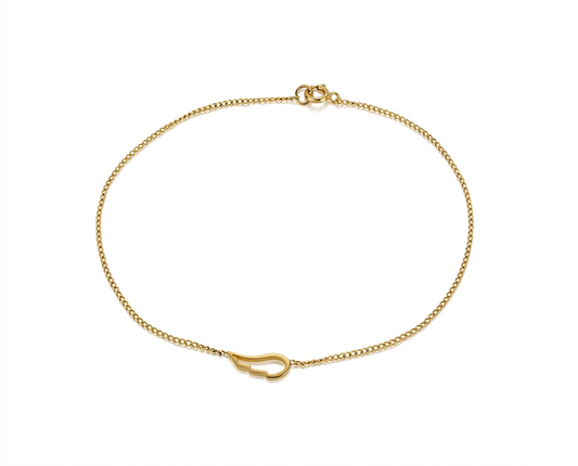 Wings of Refuge Bracelet - Gold
