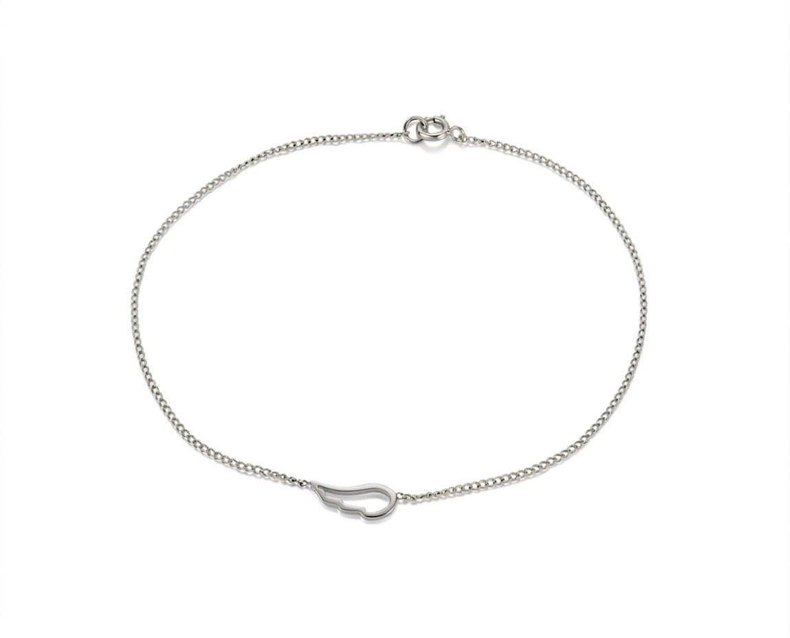 Wings of Refuge Bracelet - Silver