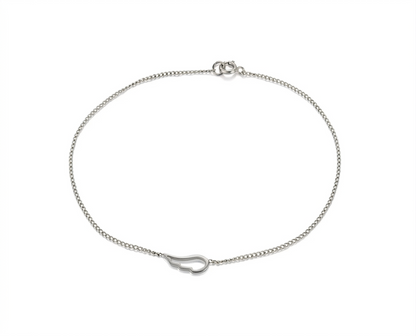 Wings of Refuge Bracelet - Silver