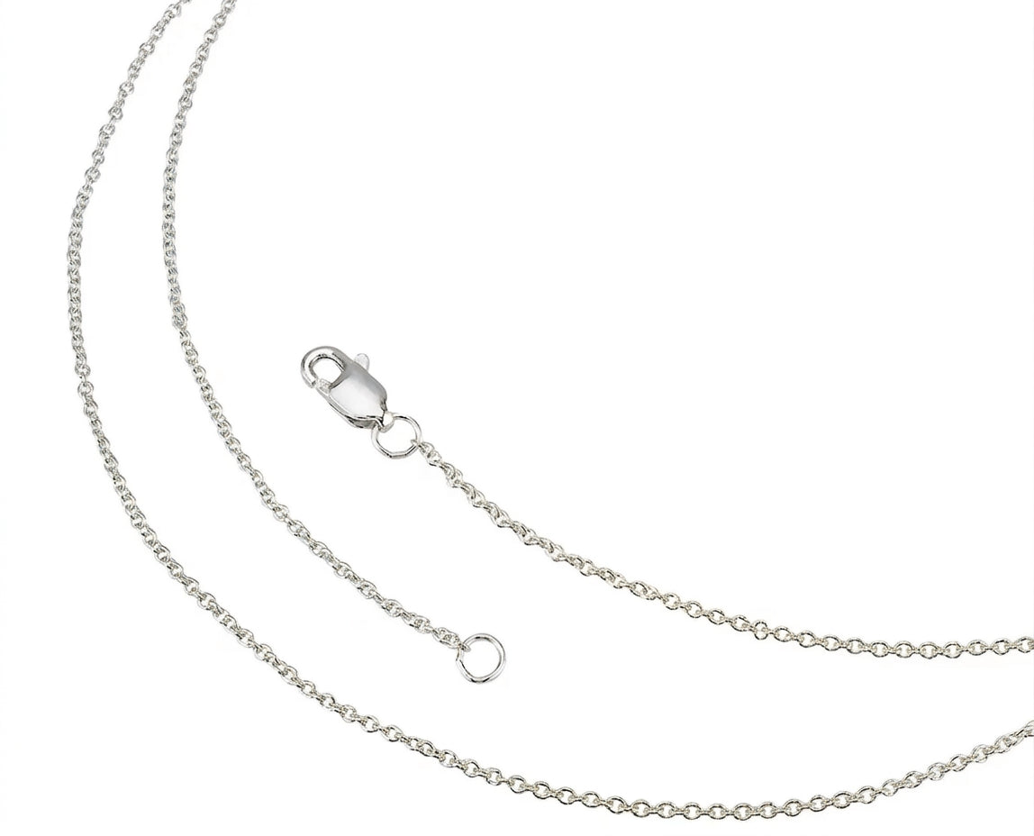Standard Chain - White Gold