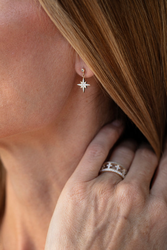 Northern Star Drop Earrings