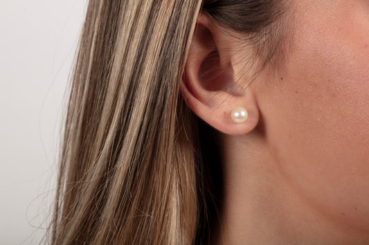 Classic Pearl Studs