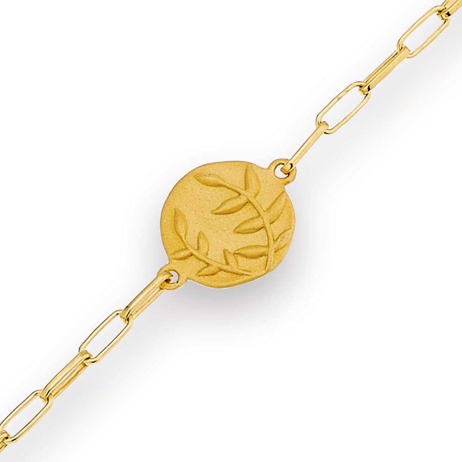 Olive Branch Bracelet - Gold