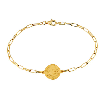 Olive Branch Bracelet - Gold