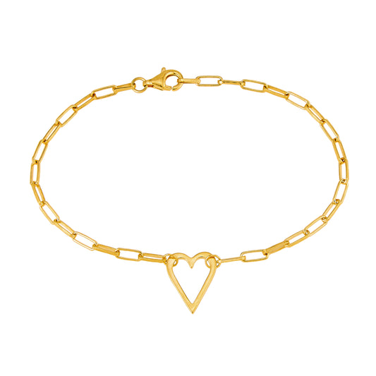 Heart of Gold Bracelet - Gold