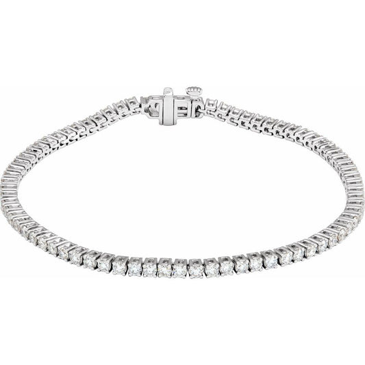 Classic Diamond Tennis Bracelet - 3 Carat